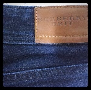 Burberry Brit dark blue cropped jeans